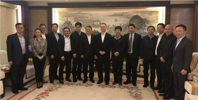 山东省委常委、青岛市委书记王清宪在府新大厦会见楚商